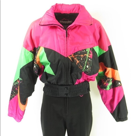 retro ski jumpsuit